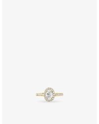 The Diamond Lab - Timeless Oval-Cut 18Ct- And 2.11Ct Lab-Grown Diamond Ring - Lyst