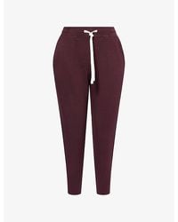 Splits59 - Reena Fleece 7/8 Stretch-Modal Jogging Bottoms - Lyst