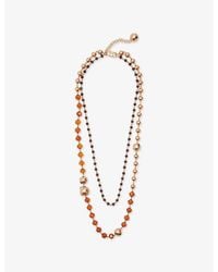 Weekend by Maxmara - Layered Bead Necklace - Lyst