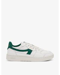 Axel Arigato - Dice-a Panelled Leather And Suede Low-top Trainers - Lyst