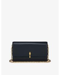 Christian Louboutin - Bettina Metallic Leather Wallet-On-Chain - Lyst