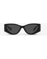 Miu Miu - Mu 06ys Cat-eye-frame Acetate Sunglasses - Lyst
