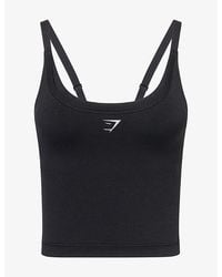 GYMSHARK - Interval Seamless Midi Jersey Tank Top - Lyst