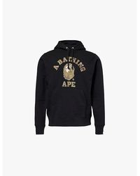 A Bathing Ape - Bitmap Graphic-Print Regular-Fit Cotton-Jersey Hoody - Lyst