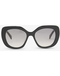 Celine - Cl40226u Butterfly-frame Acetate Sunglasses - Lyst