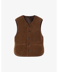 Soeur - Fusil Teddy-Textured Faux-Fur Gilet - Lyst