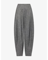 Ashlyn - Blaine Wool-Blend Trousers - Lyst