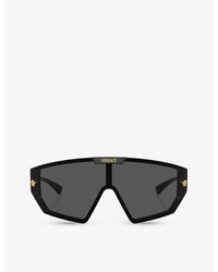 Versace - Ve4461 Irregular-frame Acetate Sunglasses - Lyst