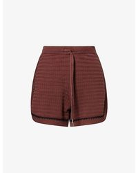 Varley - Morden Cotton-Knit Shorts - Lyst