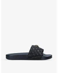 Kurt Geiger - Meena Eagle Rubber Sliders - Lyst