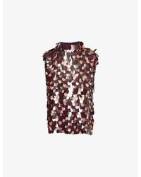 Dries Van Noten - Carmasa Embellished Sequin Top - Lyst