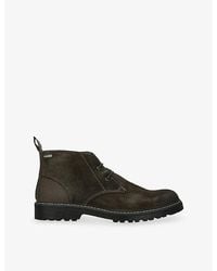 Barbour - Maxwell Chukka Suede Boots - Lyst