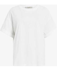 AllSaints - Briar Relaxed-fit Organic-cotton T-shirt X - Lyst
