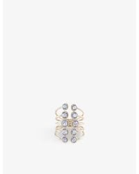 La Maison Du Couturier - Ritika Ravi Ivar 18Ct- And 1.77Ct Rose-Cut Sapphire Ring - Lyst