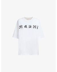 Marni - Pop Fields Logo-Print Relaxed Cotton-Jersey T-Shirt - Lyst