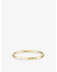 Cartier - Love Small 18Ct- And 0.15Ct Diamond Bracelet - Lyst