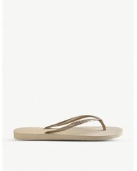 Havaianas - Logo-Embellished Rubber Flip-Flops - Lyst