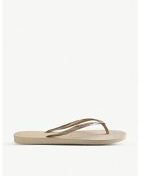 Havaianas - Logo-Embellished Rubber Flip-Flops - Lyst