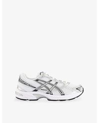 Asics - Gel 1130 Leather And Mesh Trainers - Lyst