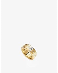 Apm Monaco - Les Gouttelettes 18Ct-Plated Alloy And Cubic Zirconia Ring - Lyst