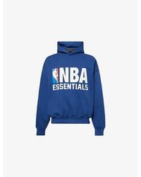 Fear Of God - Fog X Essentials X Nba Sports Printed Cotton-Blend Hoodie - Lyst