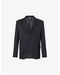 Comme des Garçons - Single-breasted Notched-lapel Wool Jacket - Lyst