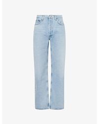 Agolde - Arc Wide-Leg Denim Jeans - Lyst