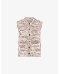 OMNES - Matilda Mottled Cotton-Knit Vest - Lyst