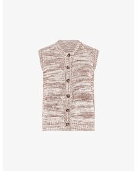 OMNES - Matilda Mottled Cotton-Knit Vest - Lyst