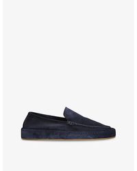 Aurélien - Voyager Suede Loafers - Lyst