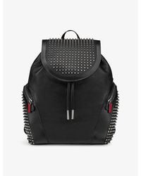 Christian Louboutin - Funky Spike-Embellishment Leather Backpack - Lyst