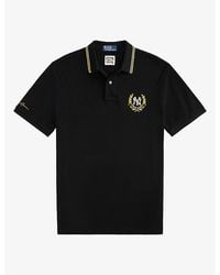 Polo Ralph Lauren - Yankees Crest-Embroidered Cotton-Piqué Polo Shirt - Lyst