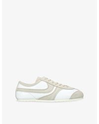 Dries Van Noten - Dustin Stripe Suede Low-Top Trainers - Lyst