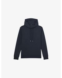 Reiss - Fabien Regular-Fit Stretch-Jersey Hoody - Lyst