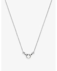 Missoma - X Harris Reed Good Hands -plated Brass, Cubic Zirconia And Black Onyx Pendant Necklace - Lyst