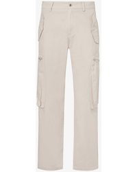 Represent - Workshop Flap-pocket Relaxed-fit Cotton Trousers - Lyst