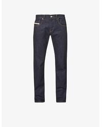DIESEL - D-strukt Slim-leg Mid-rise Stretch-denim Jeans - Lyst