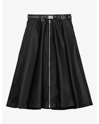 Prada - Re-Nylon Midi Skirt - Lyst