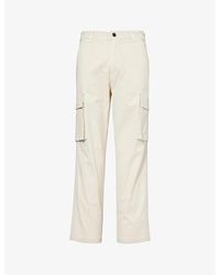 Citizens of Humanity - Dillon Patch-pocket Straight-leg Mid-rise Stretch-cotton Trousers - Lyst