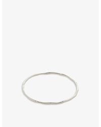 Monica Vinader - Mv Siren Muse Sterling- Bangle Bracelet - Lyst