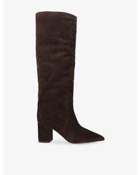Paris Texas - Anja 70 Suede Knee-High Boots - Lyst