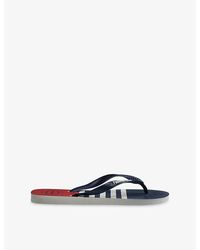 Havaianas - Top Nautical Rubber Flip-Flops - Lyst