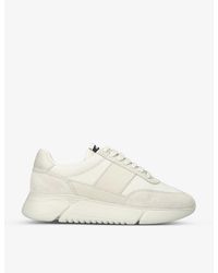Axel Arigato - Genesis Tonal Leather, Suede And Mesh Low-top Trainers - Lyst