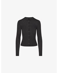 Skims - Sheer Modal Jersey Cardigan - Lyst