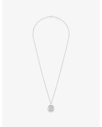 Van Cleef & Arpels - Zodiaque Medal Gemini Rhodium-Plated 18Ct- Pendant - Lyst