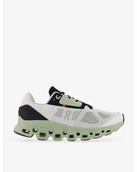 On Shoes - Cloudstratus Cushioned-sole Mesh Low-top Trainers - Lyst