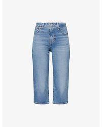 Levi's - Wedgie High-Rise Capri Denim Jeans - Lyst