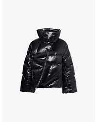 Perfect Moment - Ariel Foiled-Star Shell-Down Ski Bomber Jacket - Lyst