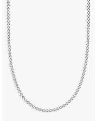Astley Clarke - Aurora Sphere-beaded Sterling-silver Chain Necklace - Lyst