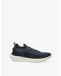 BOSS - Branded Woven Trainers - Lyst